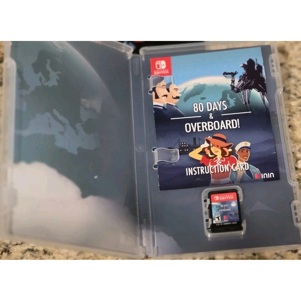 *Complete* 80 Days and Overboard Nintendo Switch‎